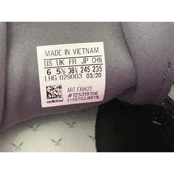 Adidas Ninja ZX Torsion Time In Glory Purple Youth 6 Womens 7.5 NIB FX6622 main image 6